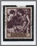 Stamps Spain -  Santa Catalina