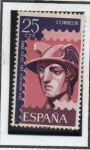 Stamps Spain -  Dia Mundial d' Sello: Mercurio