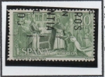 Stamps Spain -  Juramento d' Sata Gadea