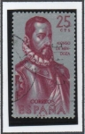 Stamps Spain -  Alonso d' Mendoza