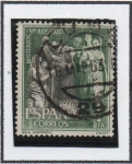 Stamps Spain -  Misterios d' Santo Rosario: Presentación en el Templo