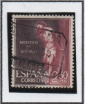 Stamps Spain -  Misterios d' Santo Rosario: Flagelación