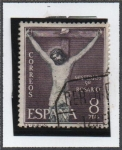 Stamps Spain -  Misterios d' Santo Rosario: Cruxificacion