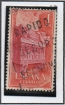 Stamps Spain -  Monasterio d' Santa María d' Poblet: Tumba d' Martin I