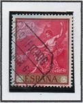 Stamps Spain -  San Juan Bautista