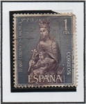 Stamps Spain -  Virgen d' l' Merced