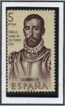 Stamps Spain -  García d' Paredes