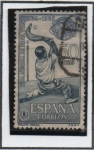 Stamps Spain -  Feria mundial d' Nueva York: Pelota Vasca