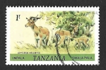 Sellos de Africa - Tanzania -  167 - Impalas