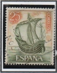 Stamps Spain -  Carraca