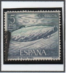 Stamps Spain -  Submarino Isaac Peral