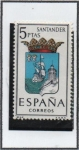 Stamps Spain -  Santander