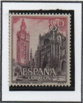 Stamps Spain -  Catedral d' Sevilla