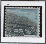 Stamps Spain -  Mogrovejo