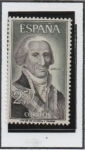 Stamps Spain -  Gaspar Melchor d' Jovellanos