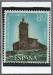 Stamps Spain -  Iglesia d' Luno