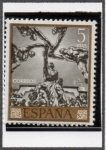 Stamps Spain -  Cinco Partes d' Mundo