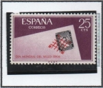 Stamps Spain -  Dia Mundial d' Sello