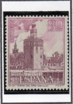 Stamps Spain -  Torre d' Oro