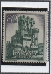 Stamps Spain -  Castillos: Bultro