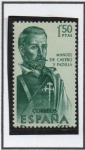 Stamps Spain -  Manuel d' Castro