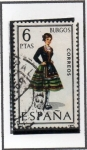 Stamps Spain -  Burgos