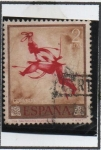 Stamps Spain -  Saltadora