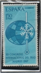 Stamps Spain -  Congreso internacional d' Frio