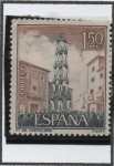 Stamps Spain -  Castellers