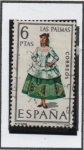 Stamps Spain -  Las Palmas