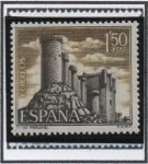 Stamps Spain -  Castillos: Peñafiel