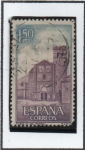 Sellos de Europa - Espa�a -  Monasterio d' Santa Maria d' Parral: Fachada