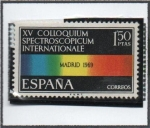 Stamps Spain -  XV Coloquio Epetroscopiocum Internacional