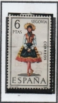 Stamps Spain -  Segovia