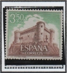 Stamps Spain -  Castillos: Moventran