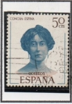 Stamps Spain -  Concha Espina