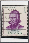 Stamps Spain -  Guillen d' Castro