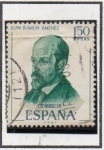 Stamps Spain -  Juan Ramon Jimenez