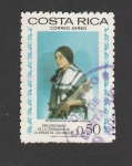 Stamps : America : Costa_Rica :  50 de la coronación de la virgen de los Angeles