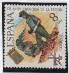 Stamps Spain -  L Aniv. d' l' Legión: Juan d' Austria