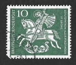 Stamps Germany -  823 - San Jorge Patrón de los Boy Scouts