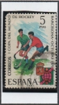 Stamps Spain -  copa mundial d' Hockey, Barcelona