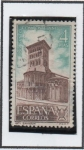 Stamps Spain -  Igle. d' San Tirso