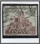 Stamps Spain -  Castillos: Santa Catalina