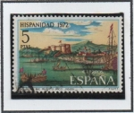 Stamps Spain -  Hispanidad Puerto Rico: Vista d' San Juan 