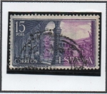 Stamps Spain -  Monasterio d' Santo Tomas d' Ávila: Patio d' Reyes