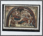 Stamps Spain -  Navidad: Basílica d' San Isidoro