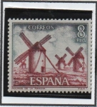 Stamps Spain -  Molinos d' l' Mancha