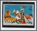 Stamps Spain -  Guardia vieja d' Castilla