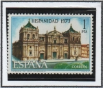 Stamps Spain -  Hispanidad Nicaragua: Catedral d' Leon